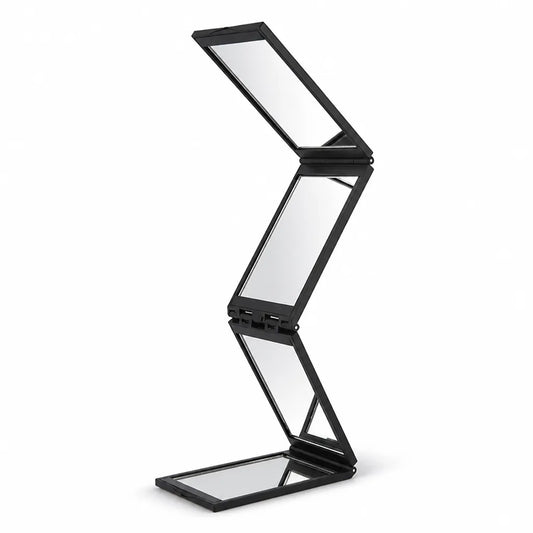 Pocket Mirror 360° Multi-Angle Travel Size Reinforced Glass