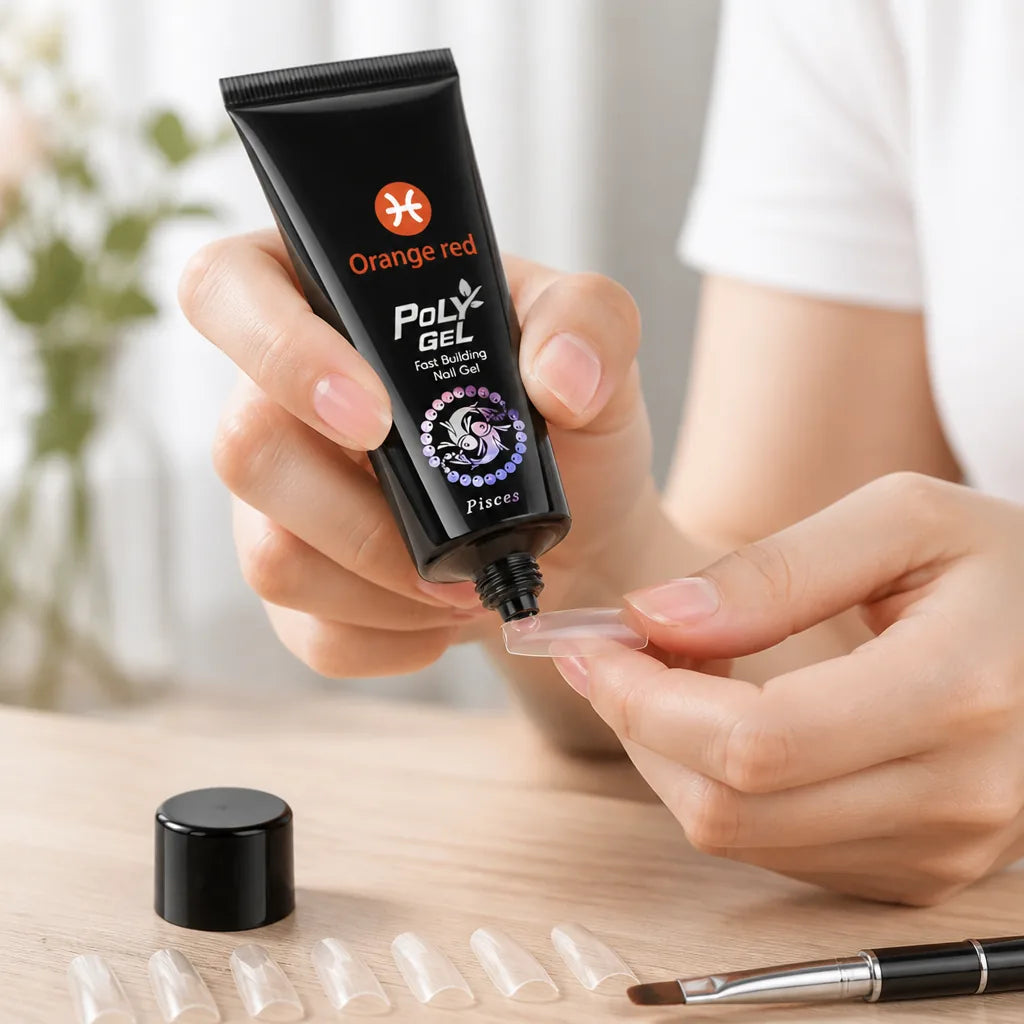 Poly Gel Nail Kit Fast-Curing 100 Nail Films