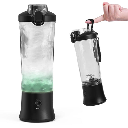 Portable Blender USB-C Rechargeable 6-Blade Stainless Steel