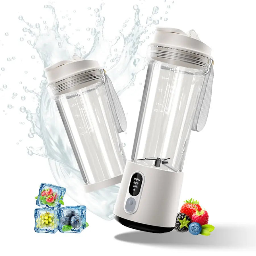 Portable Blender USB Rechargeable 4000mAh Leak-Proof Cup