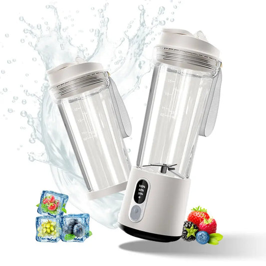 Portable Blender USB Rechargeable 4000mAh Leak-Proof Cup