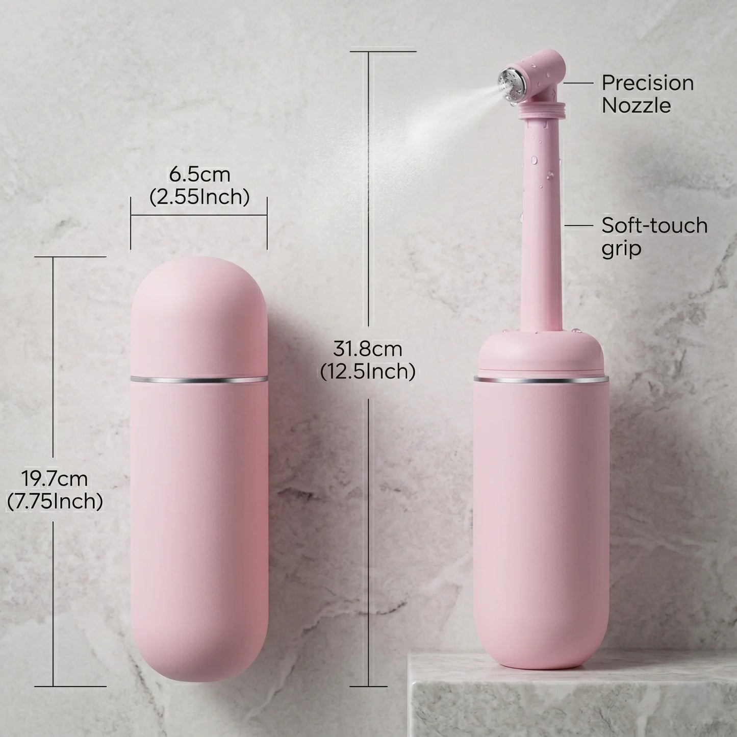 Portable Hygiene Bottle Compact Lightweight Travel Ready