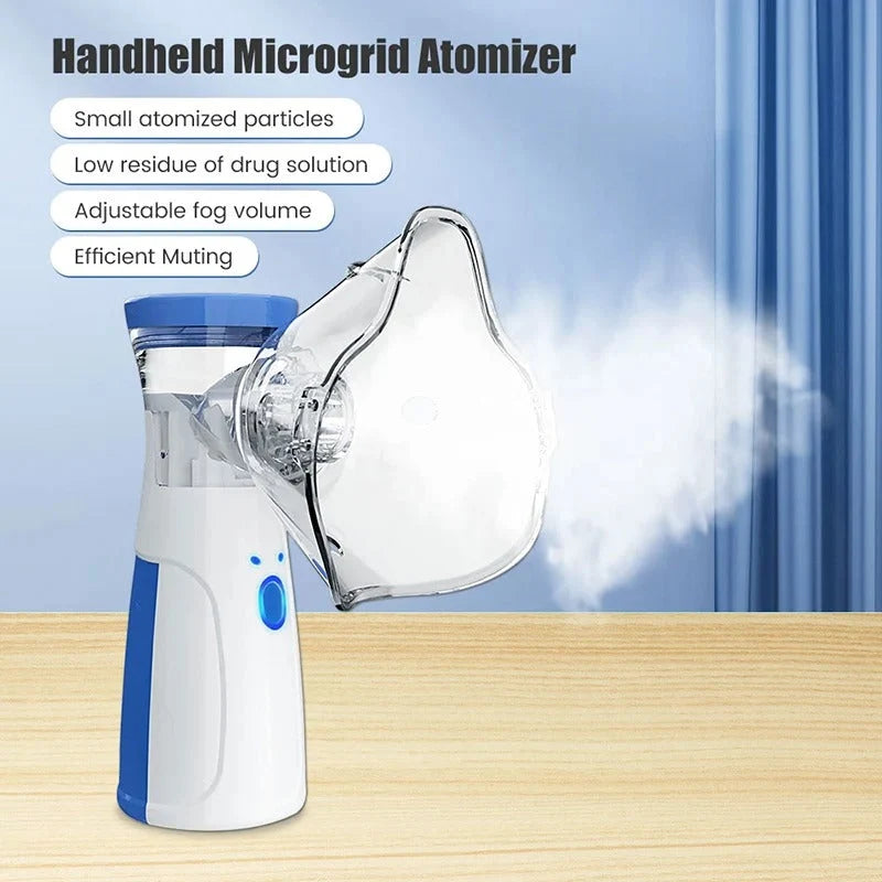 Portable Nebulizer Mesh Technology Quiet USB & Battery Powered