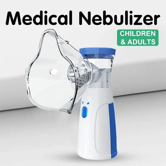 Portable Nebulizer Quiet Mesh Technology USB & Battery Powered