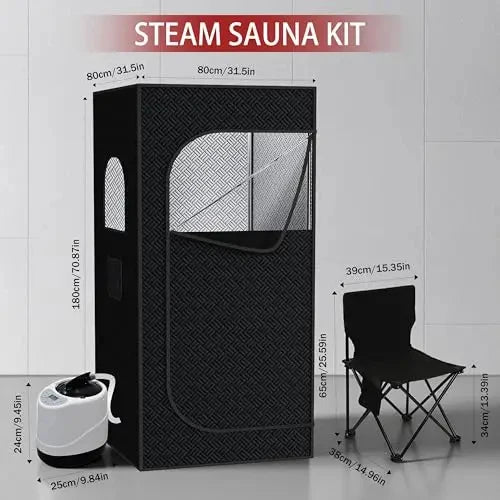Portable Steam Sauna Tent Infrared Steam Generator 2.5L