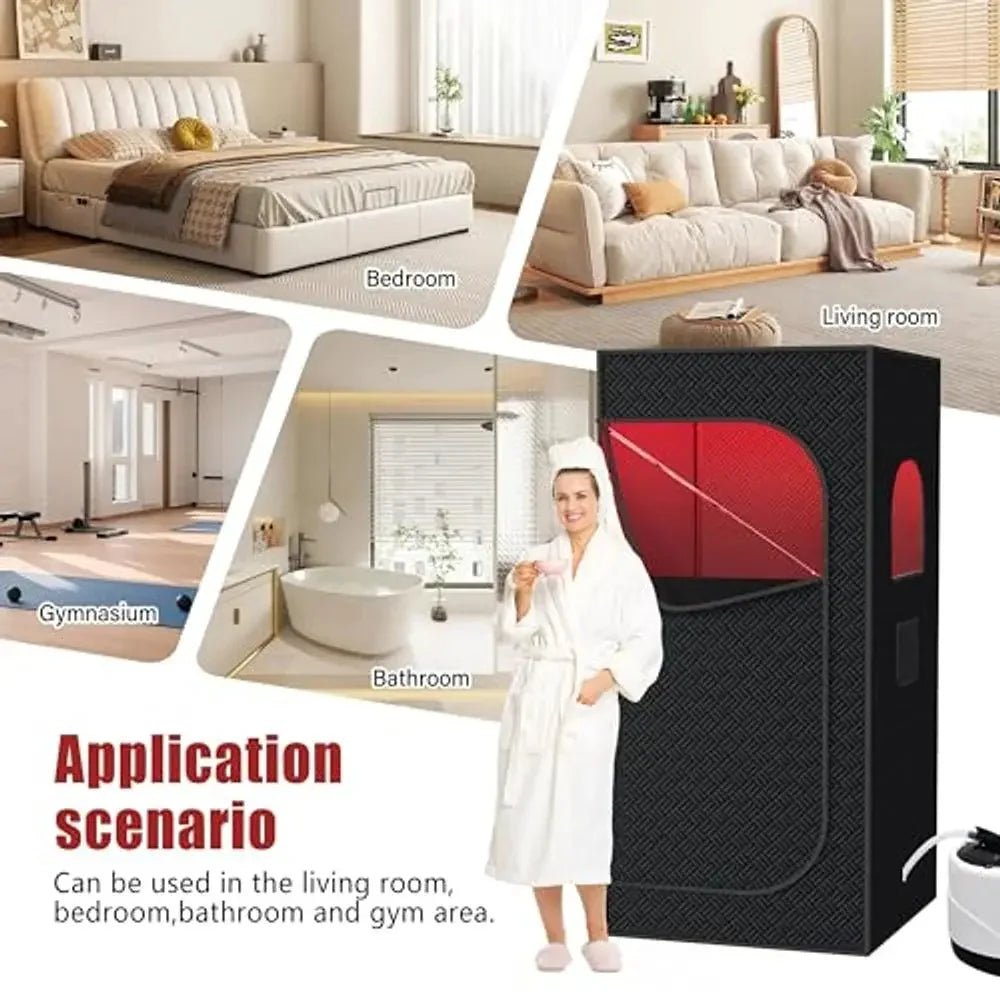 Portable Steam Sauna Tent Infrared Steam Generator 2.5L