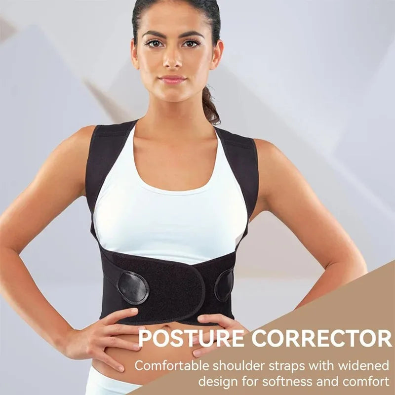 Posture Corrector Adjustable Back & Shoulder Support