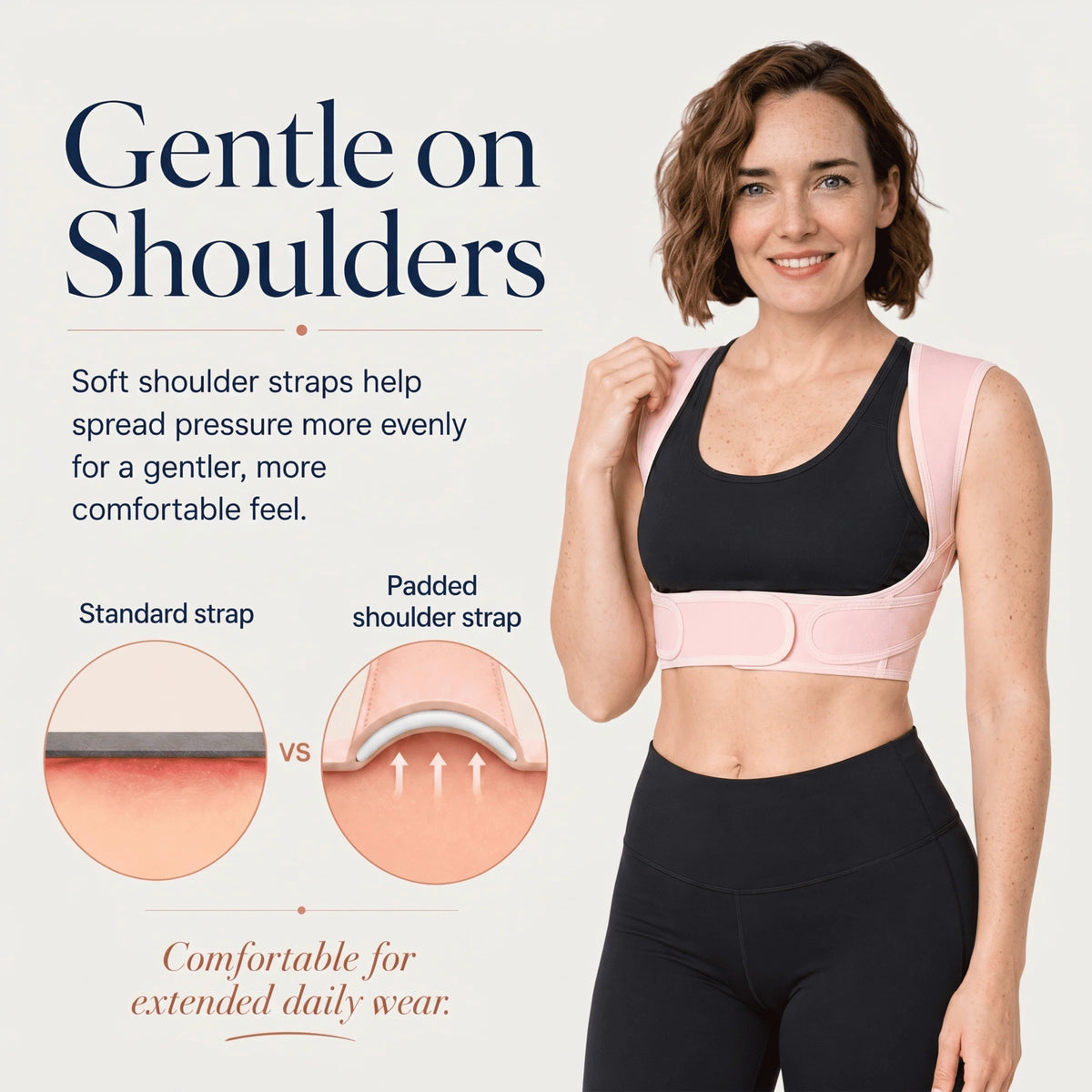 Posture Corrector Adjustable & Breathable
