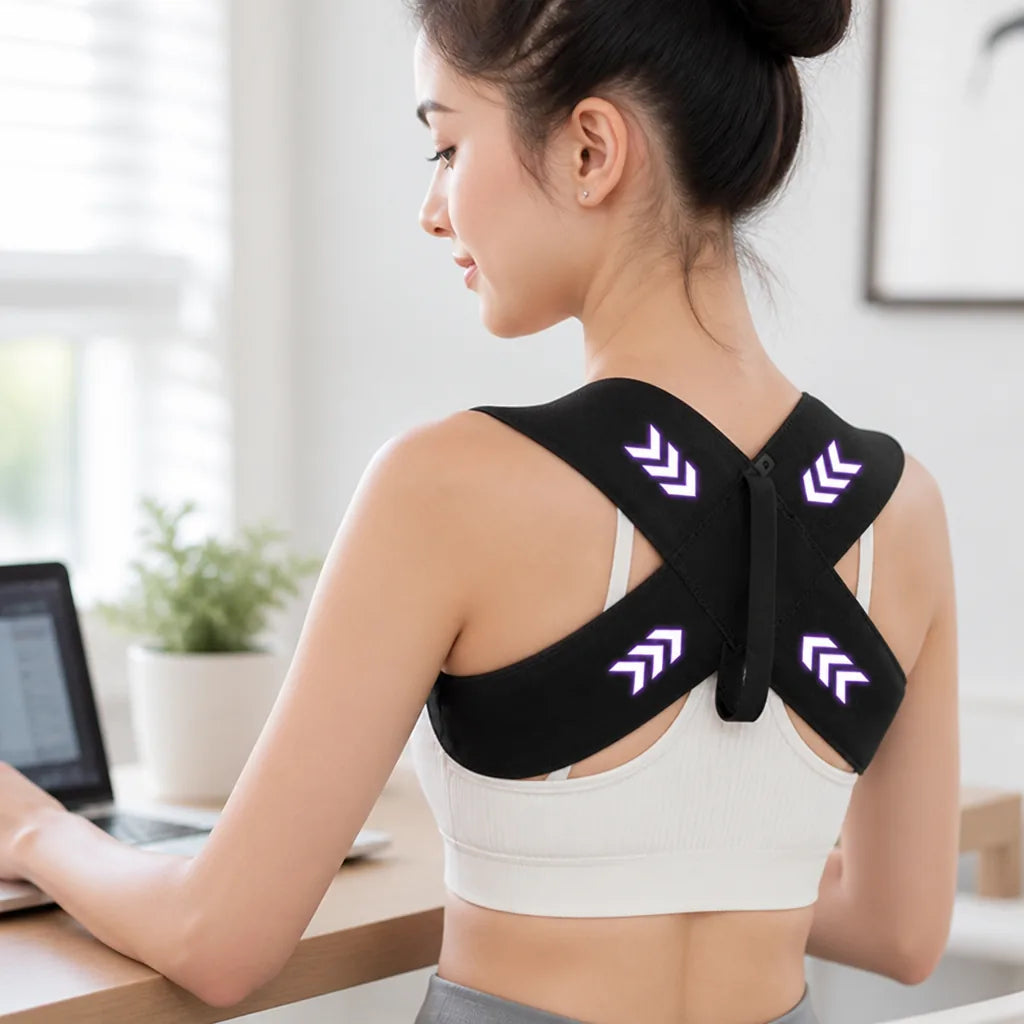 Posture Corrector Adjustable Breathable Mesh Set of 2