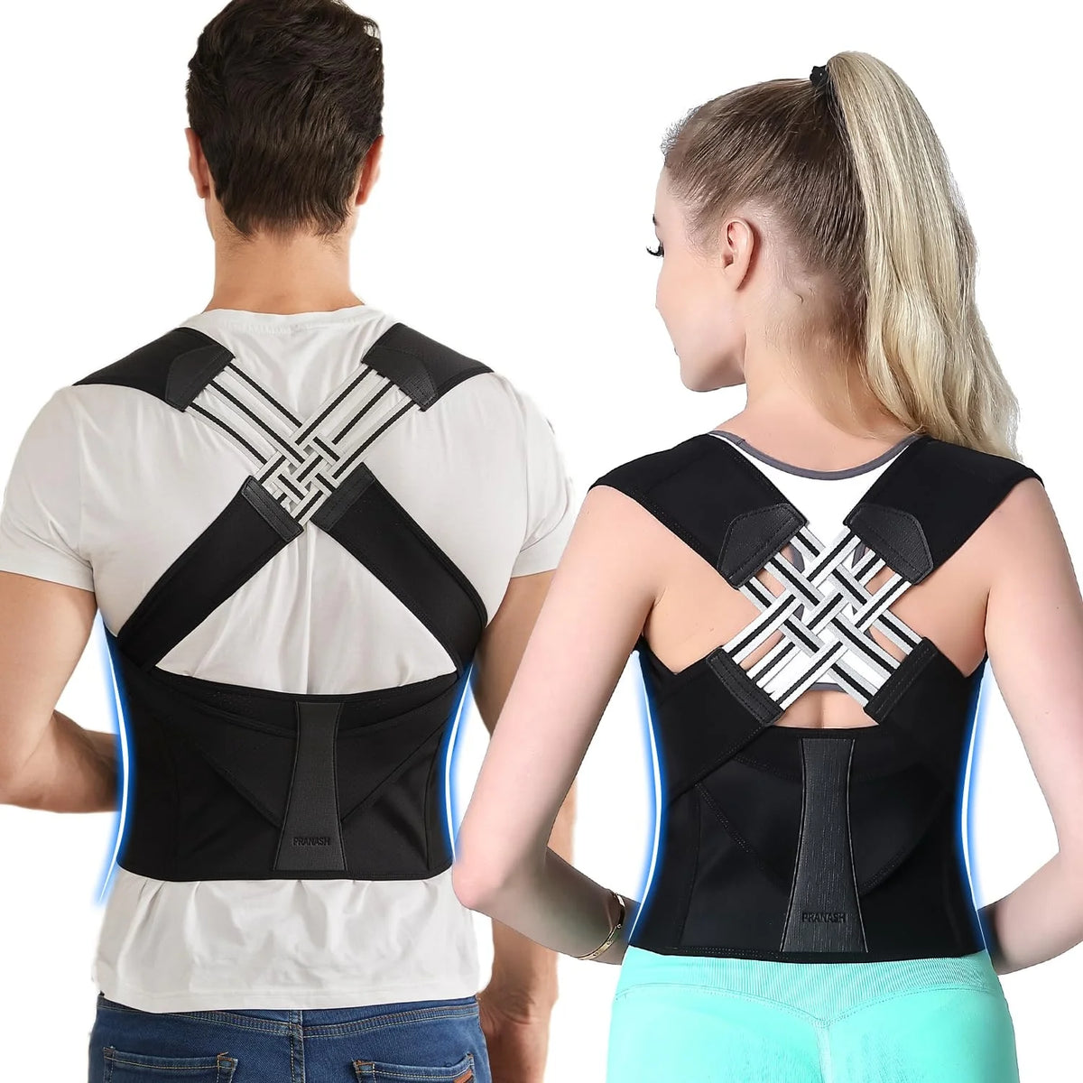 Posture Corrector Adjustable Criss-Cross Back Support