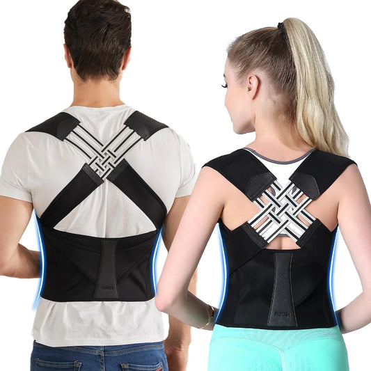 Posture Corrector Adjustable Criss-Cross Back Support