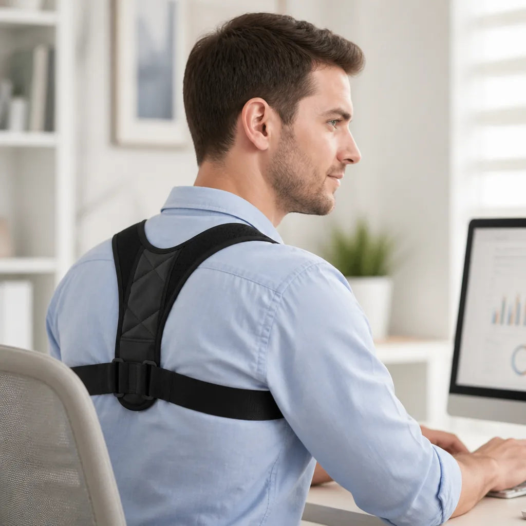 Posture Corrector Adjustable & Discreet Soft Straps