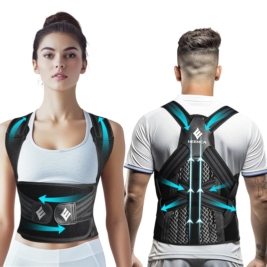 Posture Corrector Adjustable Spine Rods Breathable Mesh