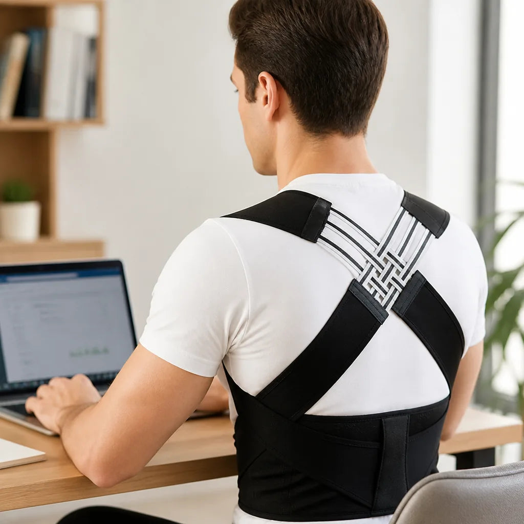 Posture Corrector Belt Adjustable Breathable Back Support
