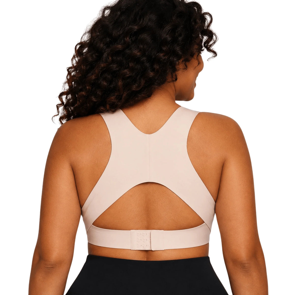 Posture Corrector Bra Front Closure Wireless Removable Cups