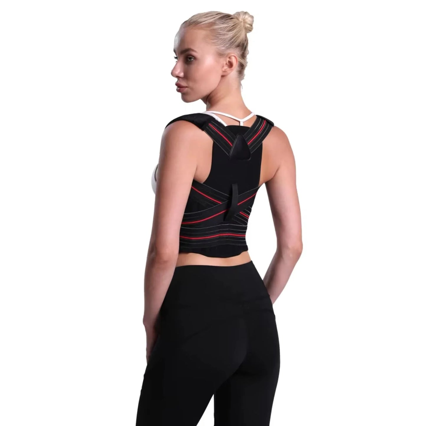 Posture Corrector Brace Adjustable Straps & Breathable Fabric