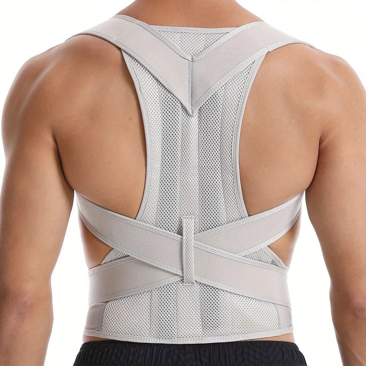 Posture Corrector Breathable Mesh & Reinforced Spine Support