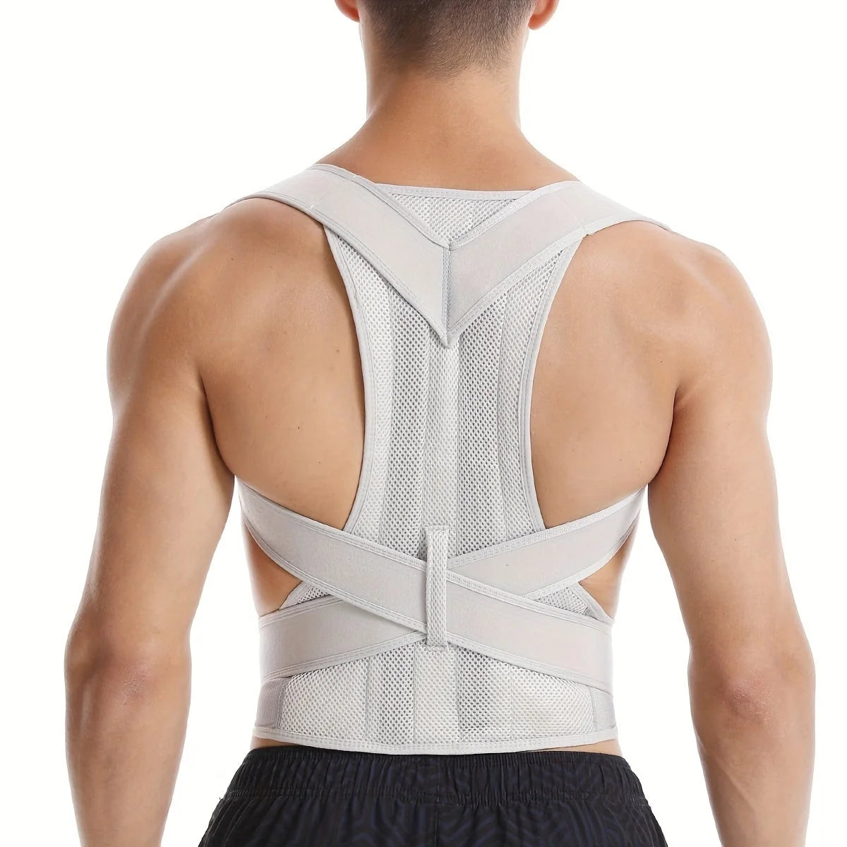 Posture Corrector Breathable Mesh & Reinforced Spine Support