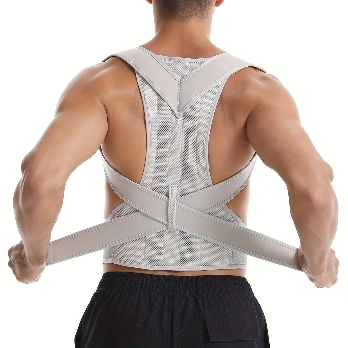 Posture Corrector Breathable Mesh & Reinforced Spine Support