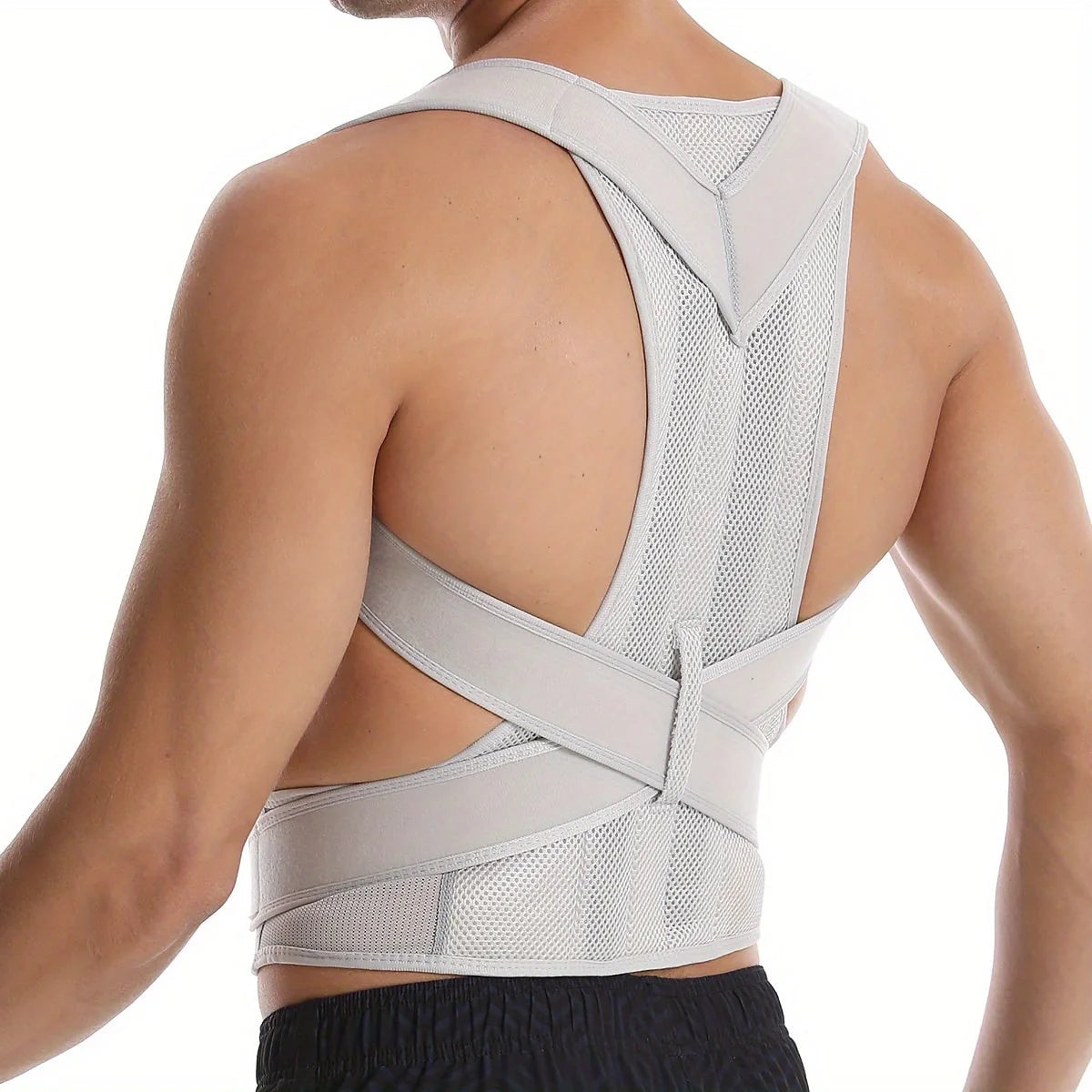 Posture Corrector Breathable Mesh & Reinforced Spine Support