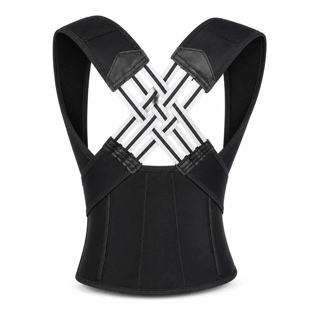 Posture Corrector Ergonomic Cross-Back Adjustable & Breathable