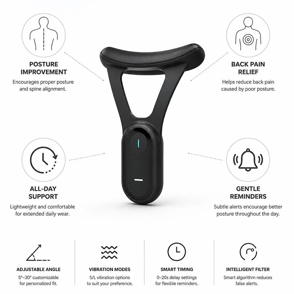 Posture Corrector Invisible Smart Trainer Gentle Reminders
