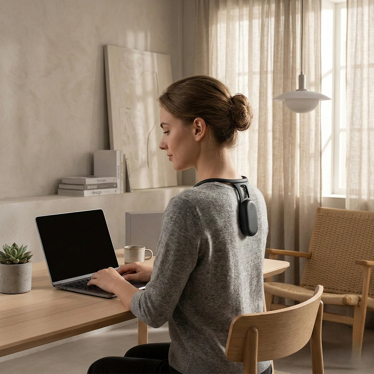 Posture Corrector Ultrasonic Smart Reminder Comfortable & Discreet