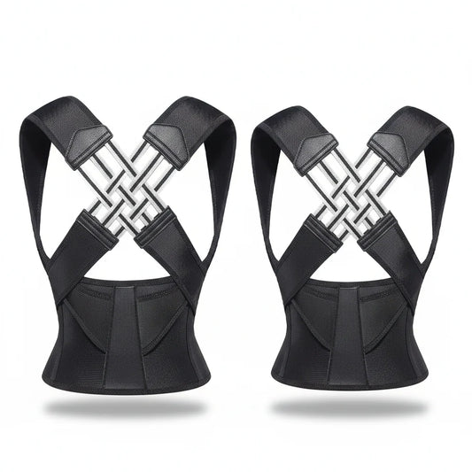 Posture Support Brace Adjustable Straps Lightweight Breathable
