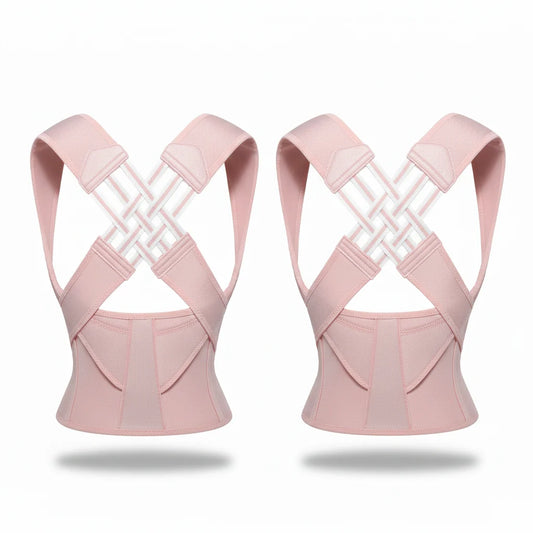 Posture Support Brace Adjustable Straps Lightweight Breathable