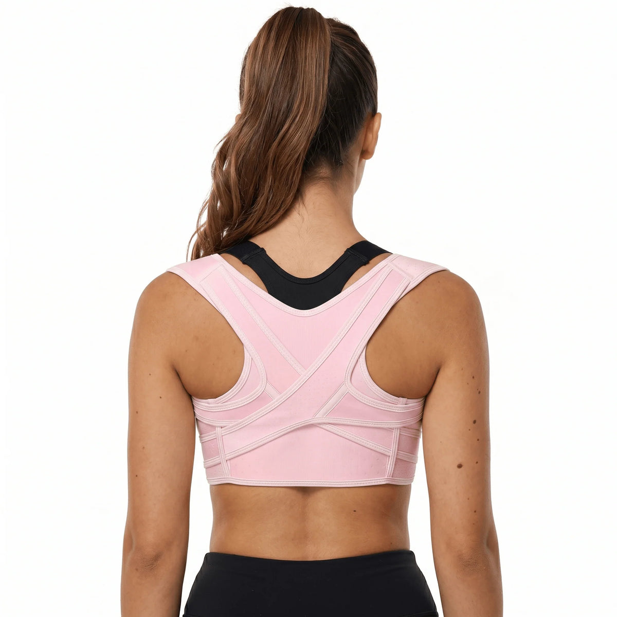 Posture Support Brace X-Shaped Cross-Strap Adjustable & Breathable