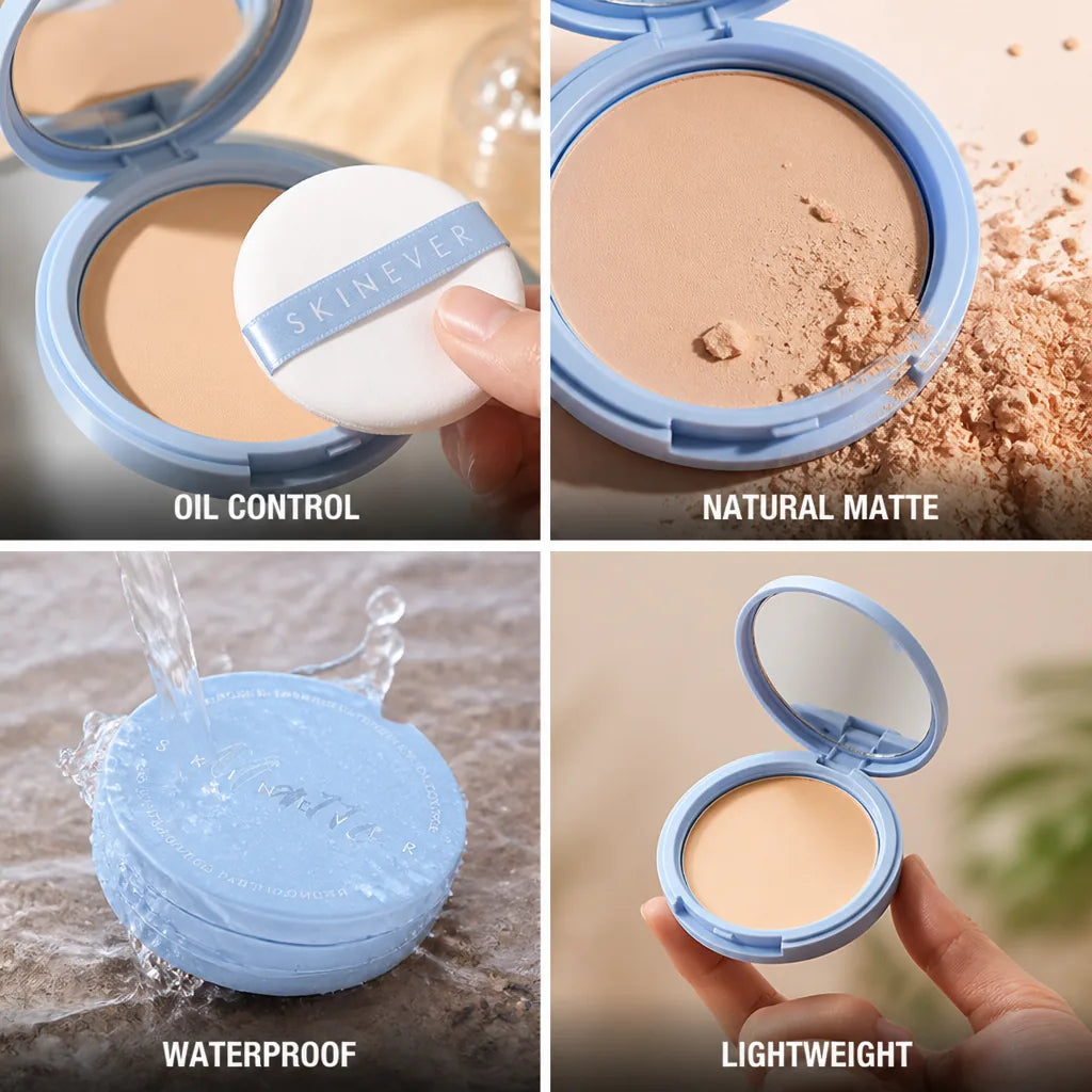 Pressed Powder Compact Oil-Control Matte