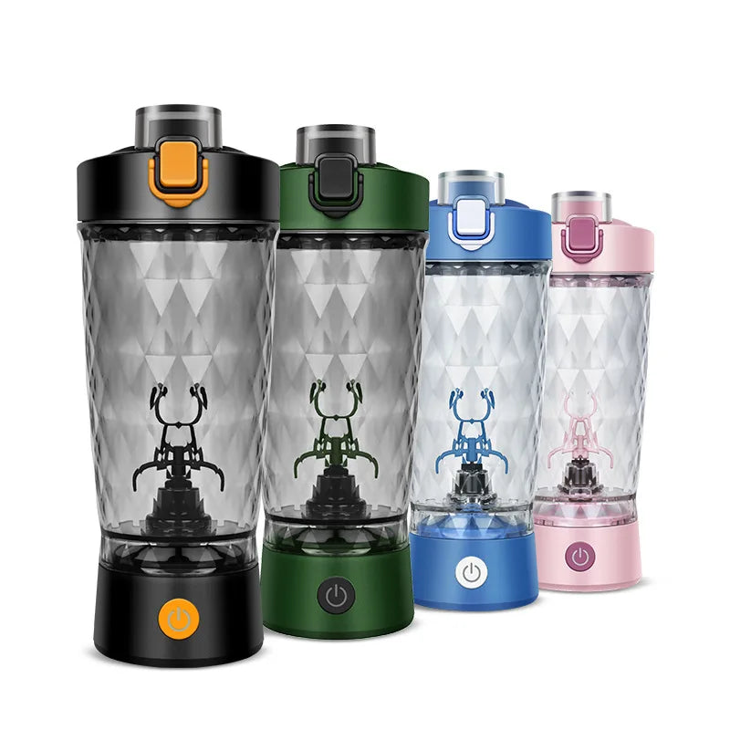 Protein Shaker Bottle Electric 7500RPM USB-C Rechargeable
