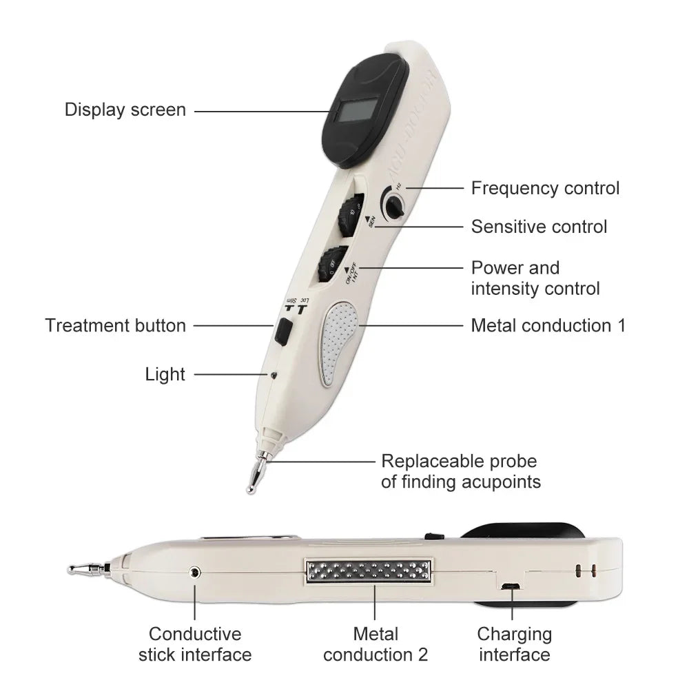 Pulse Massage Pen Needle-Free Rechargeable