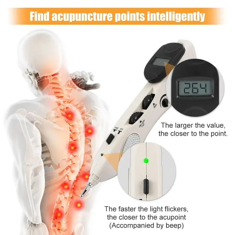 Pulse Massage Pen Needle-Free Rechargeable