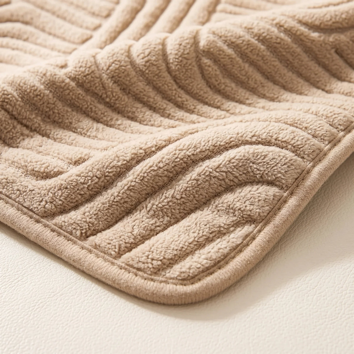 Recliner Chair Protector Textured Fleece Non-Slip Backing