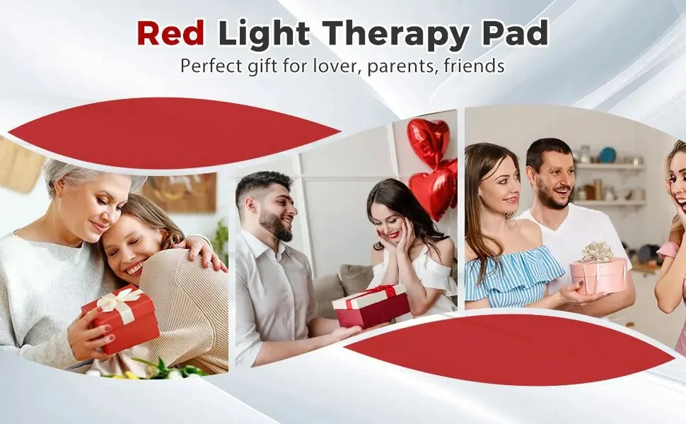 Red Light Therapy Belt 210 LEDs Adjustable Heat Remote-Controlled