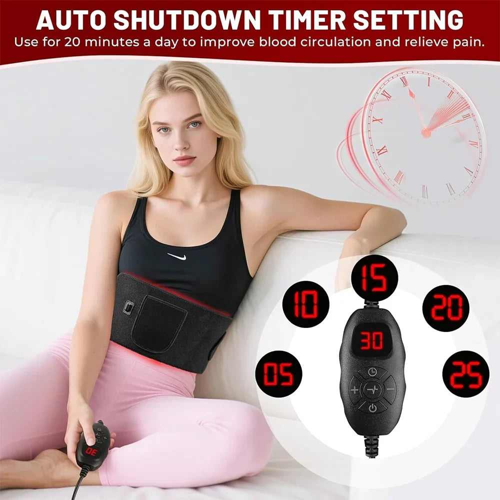 Red Light Therapy Belt Dual Red & Near-Infrared Flexible