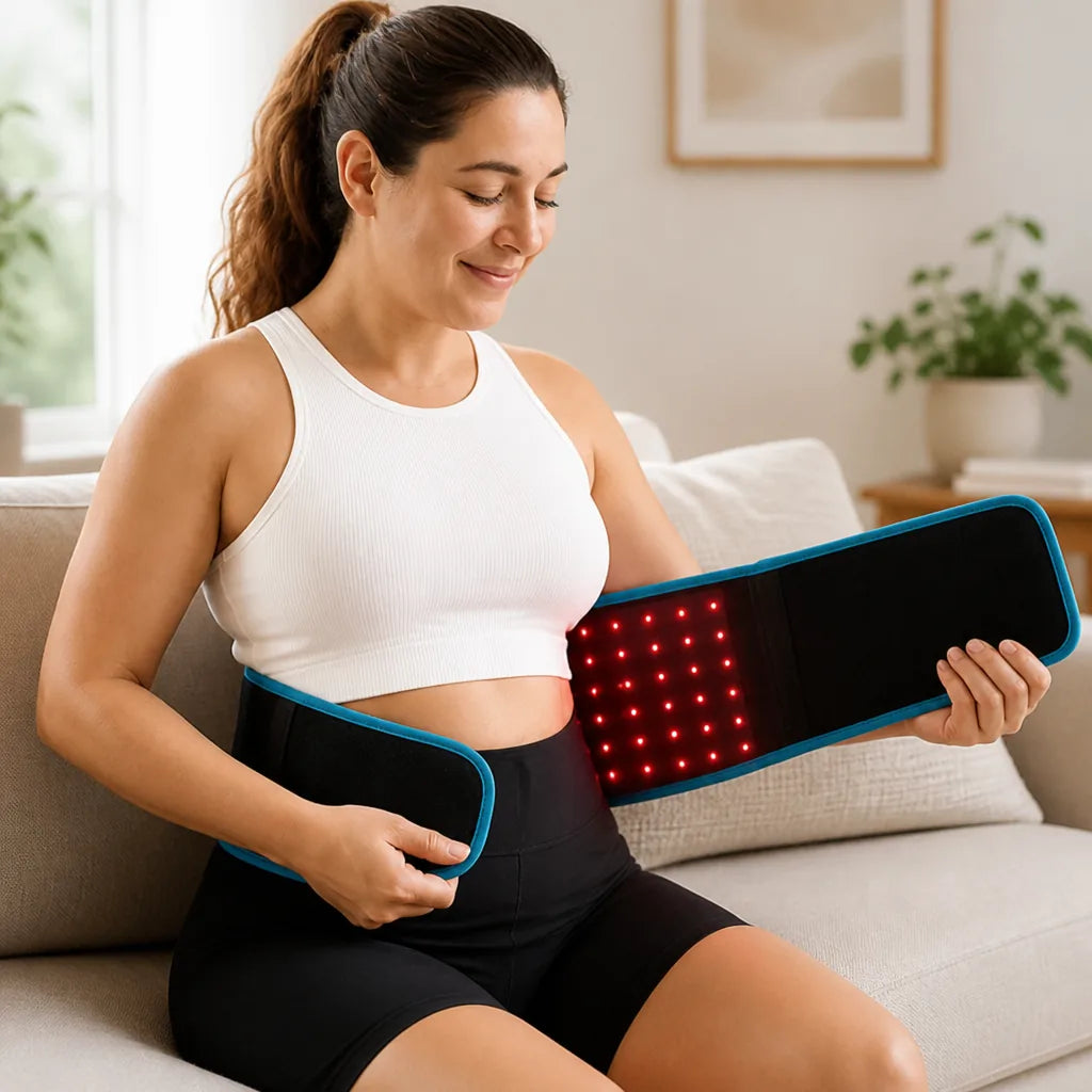 Red Light Therapy Belt Targeted Infrared Comfortable Fit