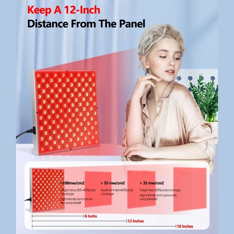 Red Light Therapy Panel Dual Red & Near-Infrared