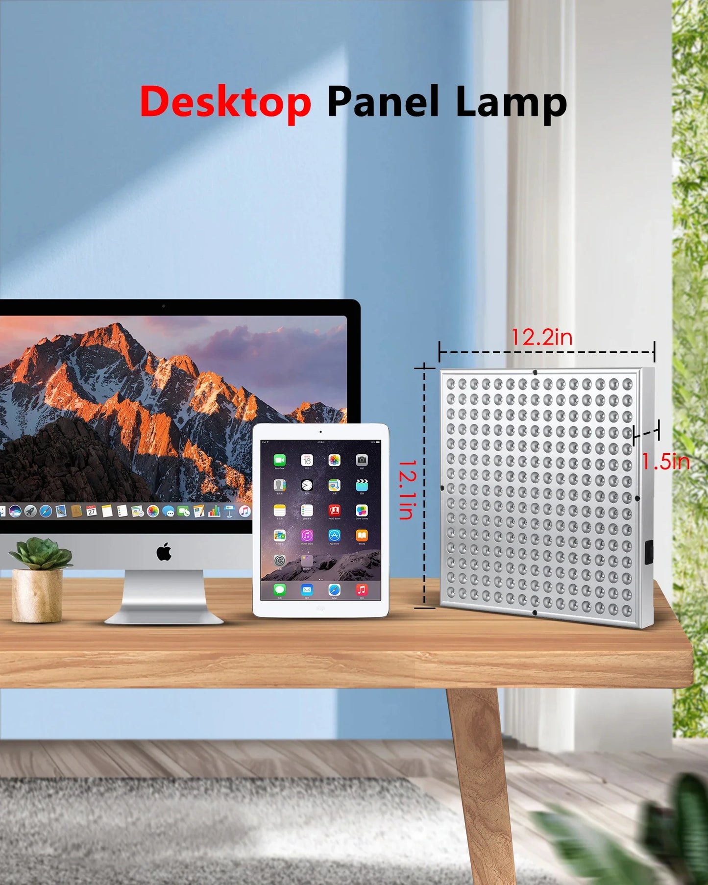 Red Light Therapy Panel Dual Red & Near-Infrared