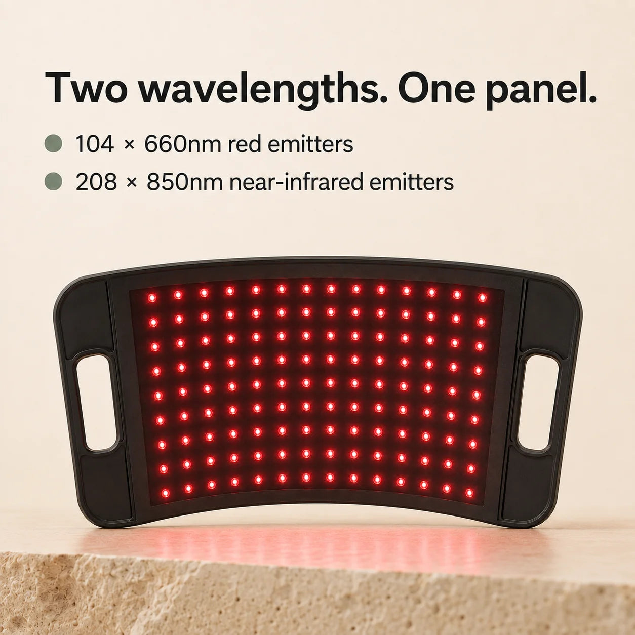 Red Light Therapy Panel Dual Wavelength Adjustable Stand
