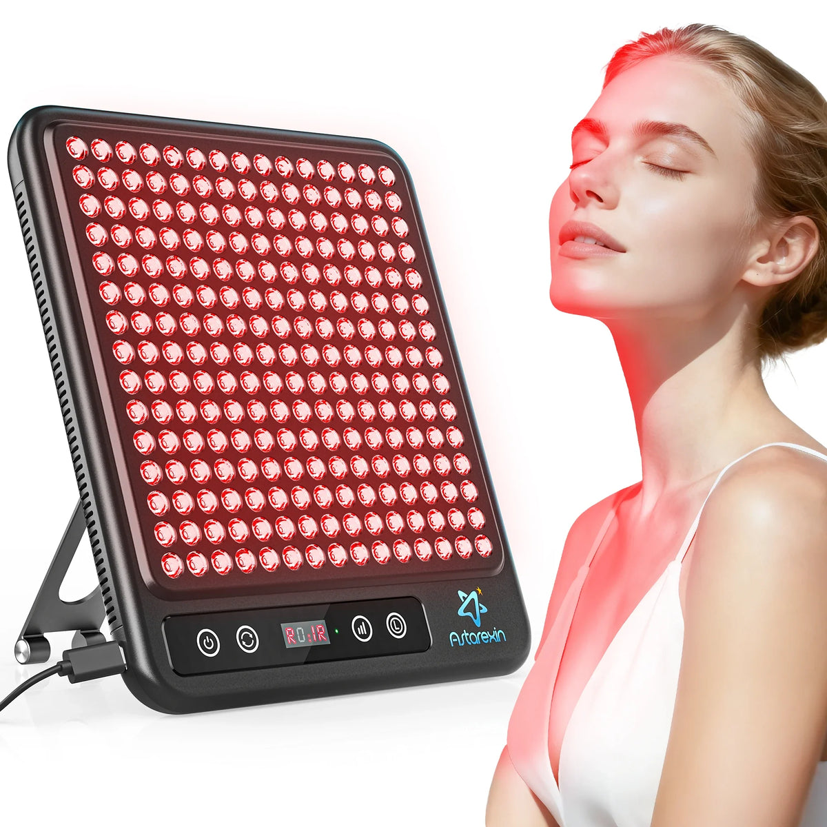 Red Light Therapy Panel Dual Wavelength Face & Body