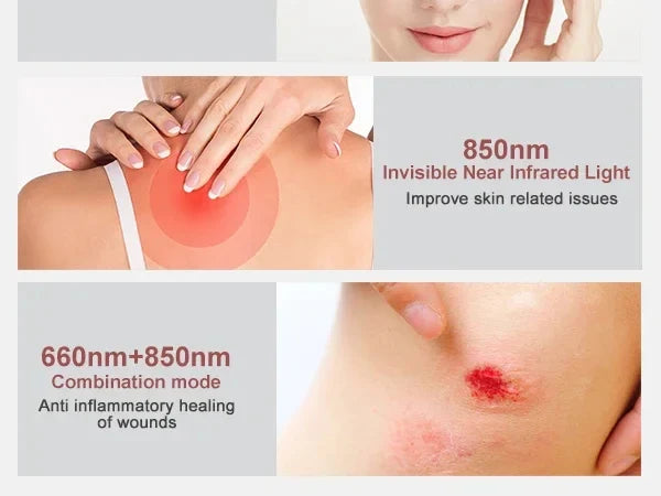 Red Light Therapy Panel Dual Wavelength Face & Body