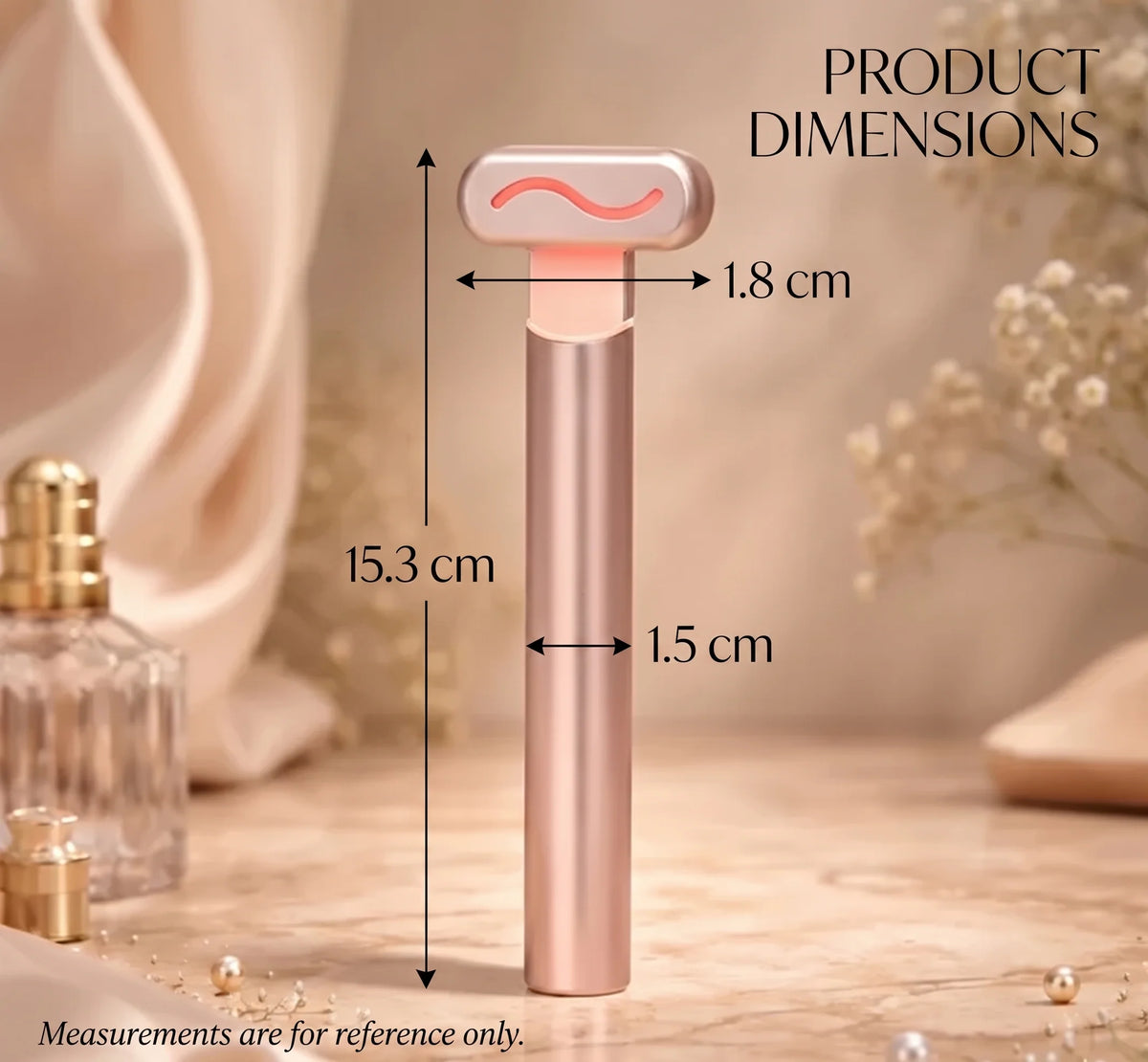 Red Light Therapy Wand Handheld Cordless Collagen Boosting