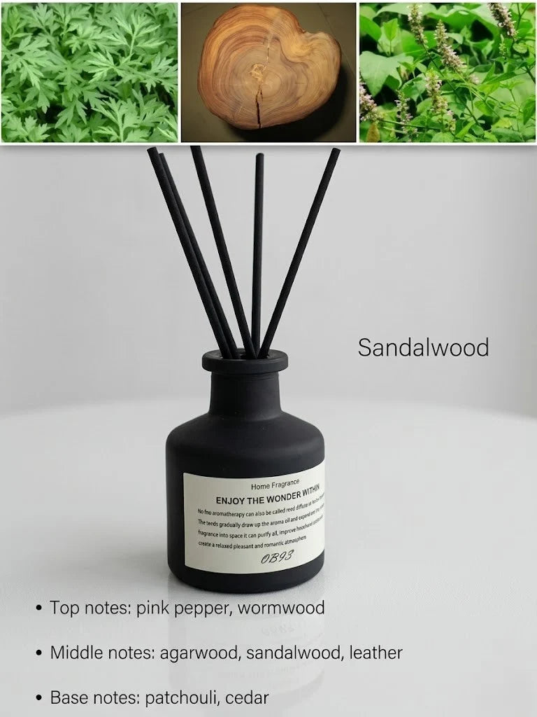 Reed Diffuser Set 50ml Flameless Multiple Scents