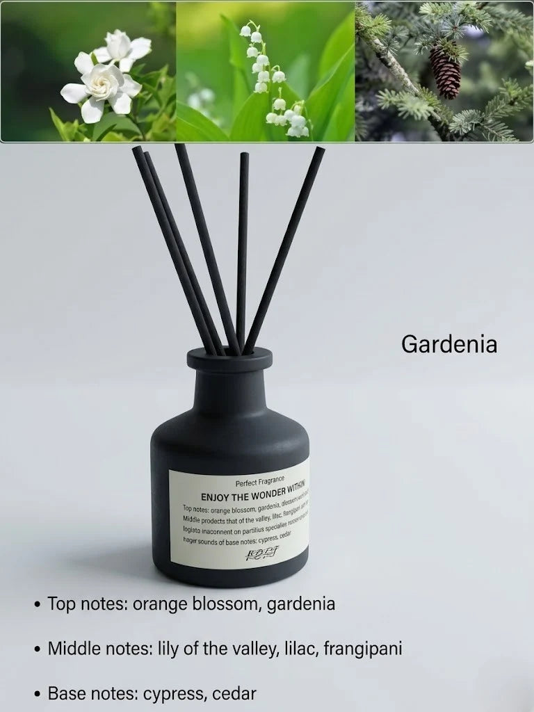 Reed Diffuser Set 50ml Flameless Multiple Scents