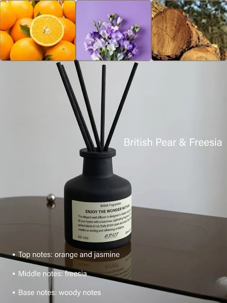 Reed Diffuser Set 50ml Flameless Multiple Scents