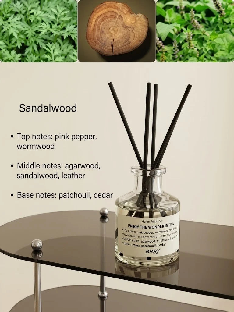 Reed Diffuser Set 50ml Flameless Multiple Scents