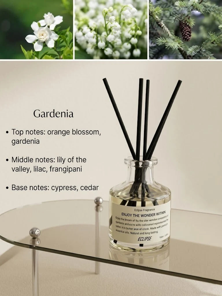 Reed Diffuser Set 50ml Flameless Multiple Scents