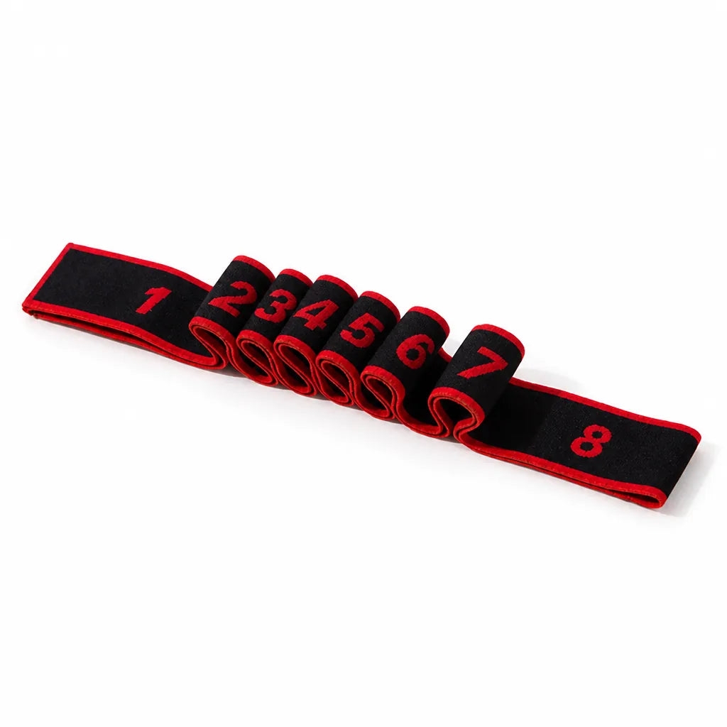 Resistance Band Adjustable 8-Segment Nylon-Braided
